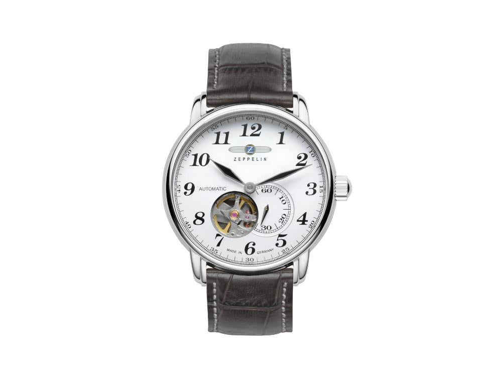 Reloj Automático Zeppelin LZ 127 Graf Zeppelin, Blanco, 40 mm, 7666-1