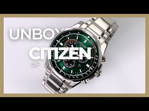 Reloj de Cuarzo Citizen OF, Verde, 44 mm, 10 atm, AT1190-87X