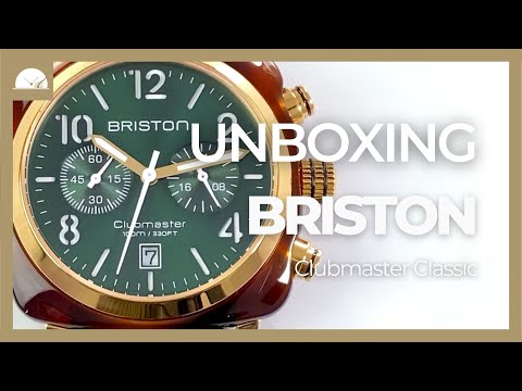 Reloj de Cuarzo Briston Clubmaster Classic, Verde, 40 mm, 15140.PYA.T.10.NBG