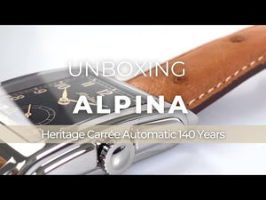 Reloj Automático Alpina Alpiner Heritage Carrée 140 Años, Negro, AL-530BA3C6