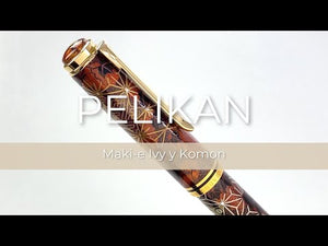 Pluma Estilográfica Pelikan Maki-e Ivy y Komon, Edición Limitada, 825832