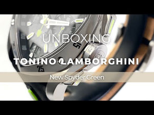 Reloj de Cuarzo Tonino Lamborghini New Spyder Green, 43 mm, Crono, TLF-A13-3