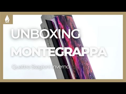 Pluma Montegrappa Quattro Stagioni Inverno, Edición Limitada, ISZ4I-4C-W