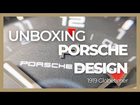 Reloj Automático Porsche Design 1919 Globetimer, Titanio, Negro & Caucho