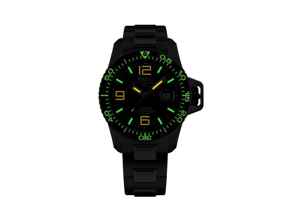 Reloj Automático Ball Engineer Hydrocarbon EOD, Negro, 42 mm, DM3200A-S2C-BK