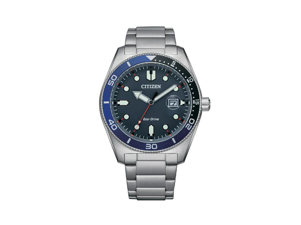 Reloj de Cuarzo Citizen OF, Azul, 43 mm, 10 atm, AW1761-89L