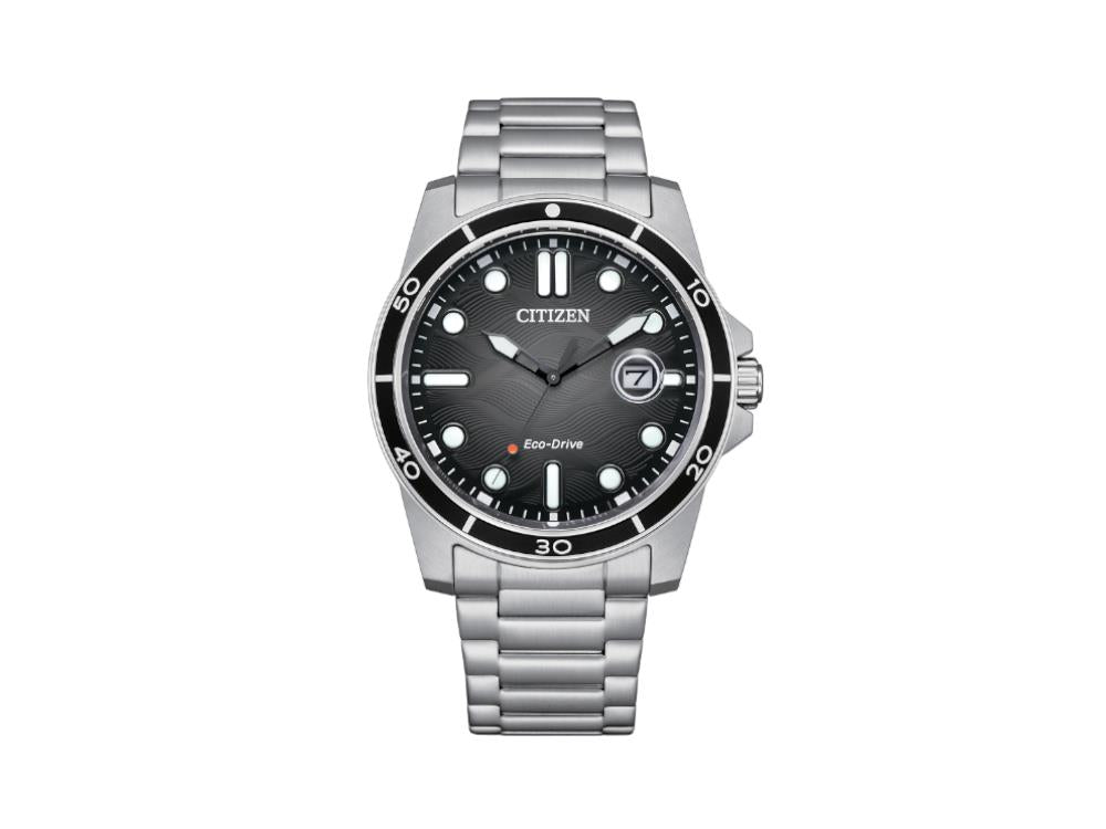 Reloj de Cuarzo Citizen OF Marine 1810, Negro, 41.5 mm, 10 atm, AW1816-89E