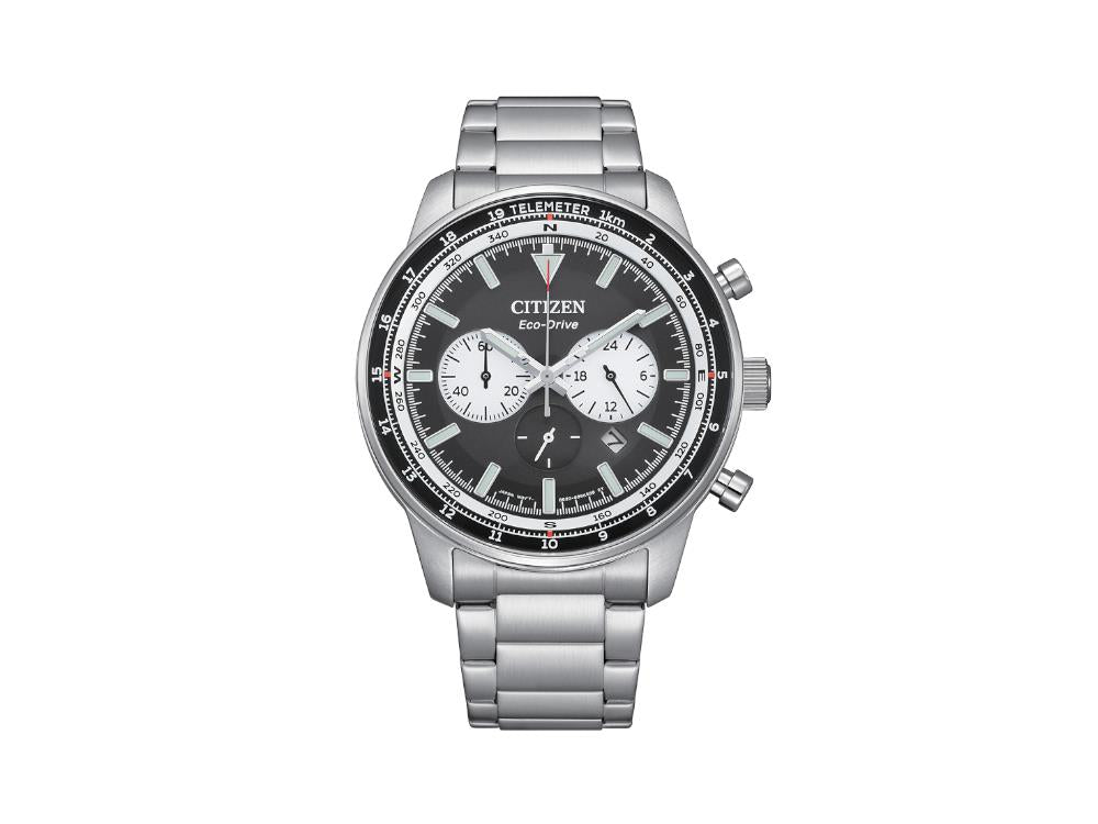 Reloj de Cuarzo Citizen OF Chrono Aviation Eco Drive, Negro, 44 mm, CA4500-91E