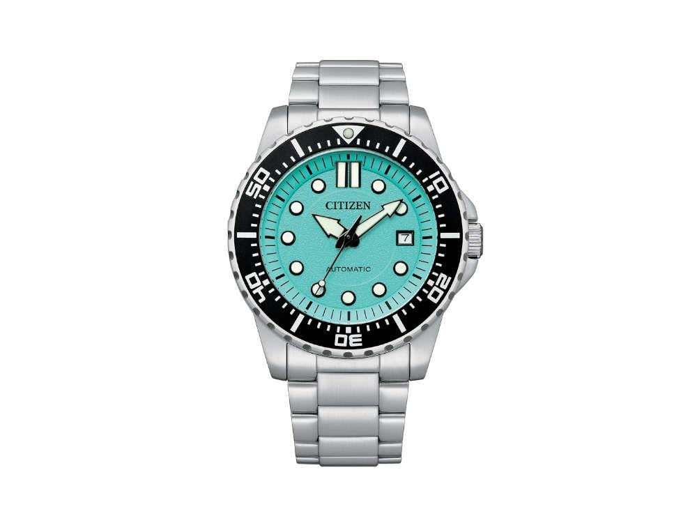 Reloj Automático Citizen NJ0170 Series, 8210, 43 mm, Turquesa, NJ0170-83X