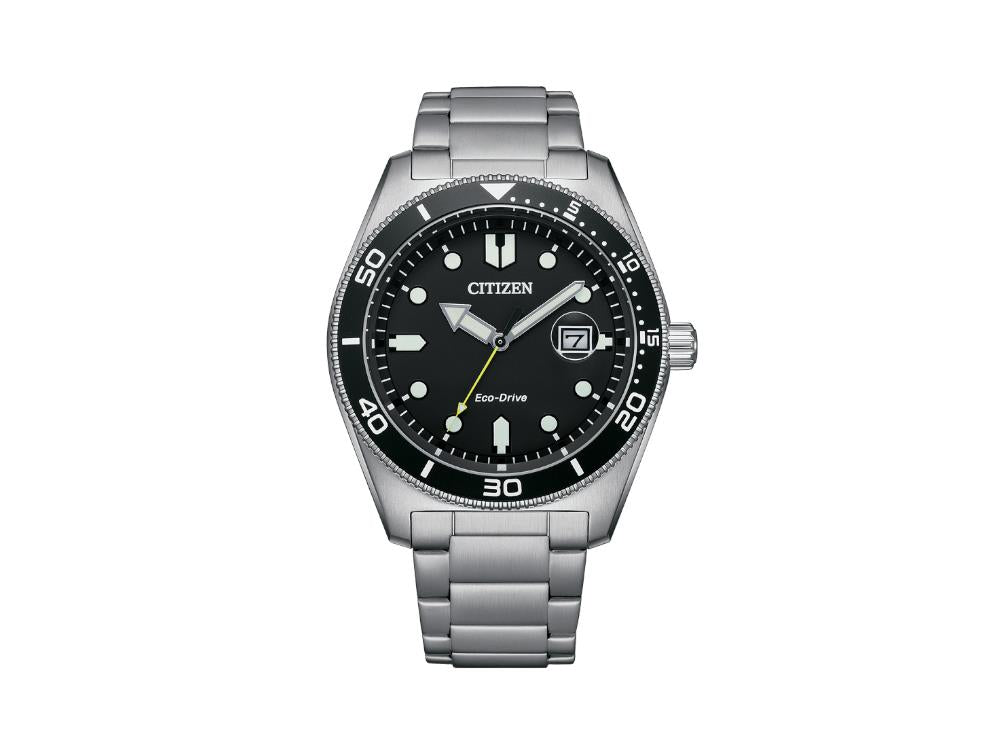 Reloj de Cuarzo Citizen OF, Negro, 43 mm, 10 atm, AW1760-81E