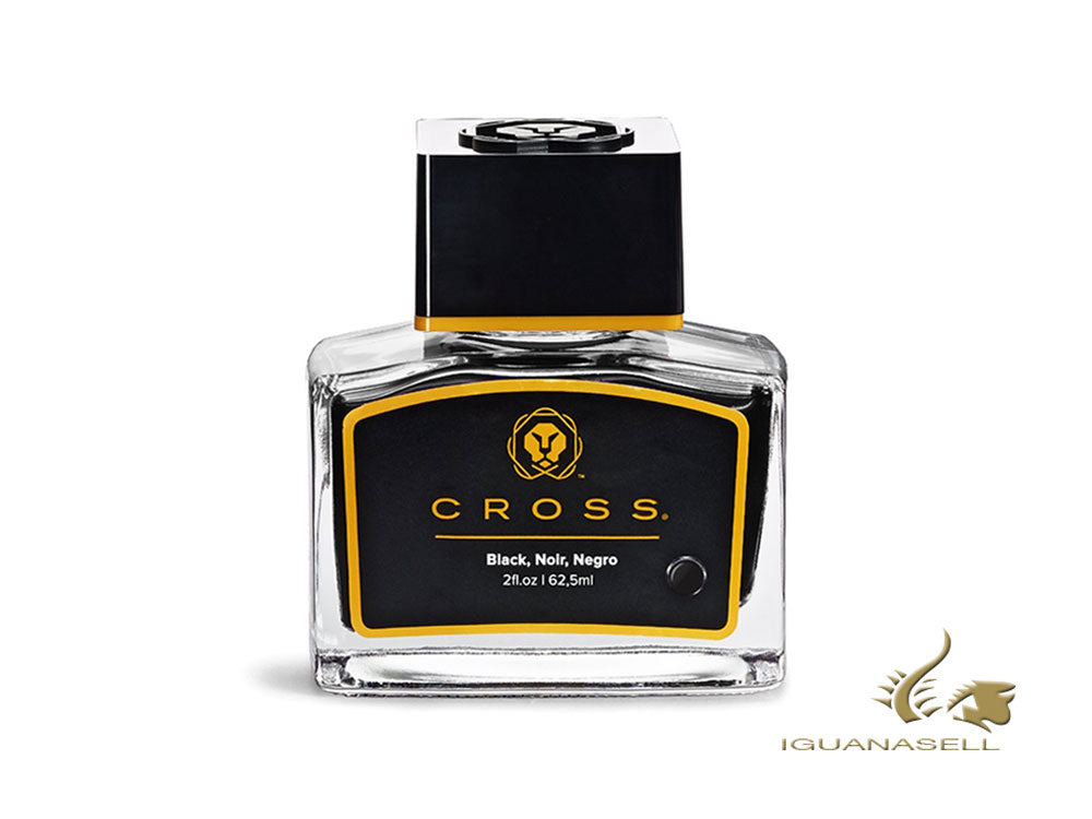 Tintero Cross Accesorios, 62.5 ml., Negro, Cristal, 8945S-2