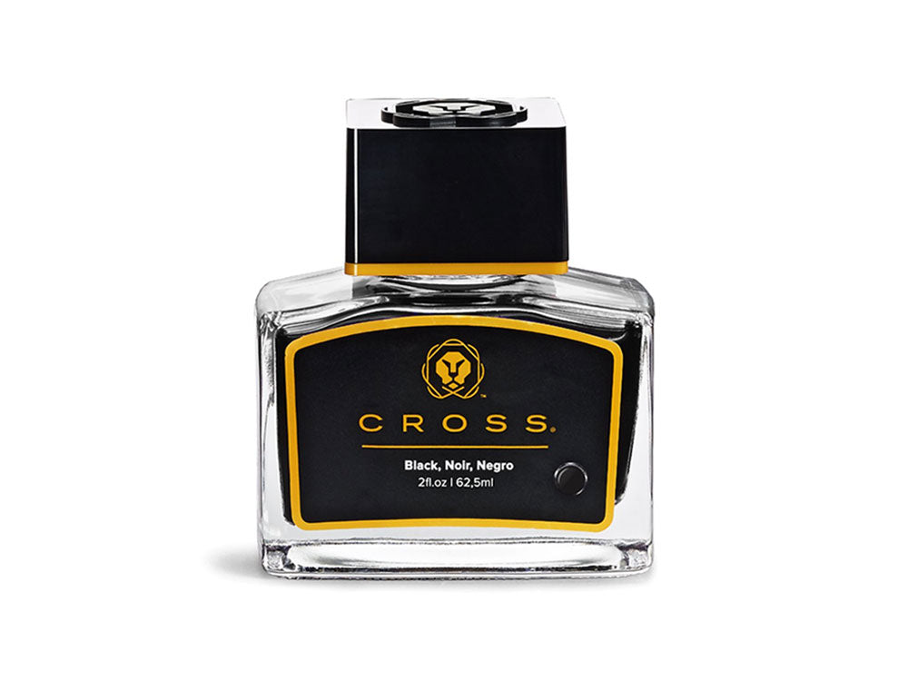 Tintero Cross Accesorios, 62.5 ml., Negro, Cristal, 8945S-2