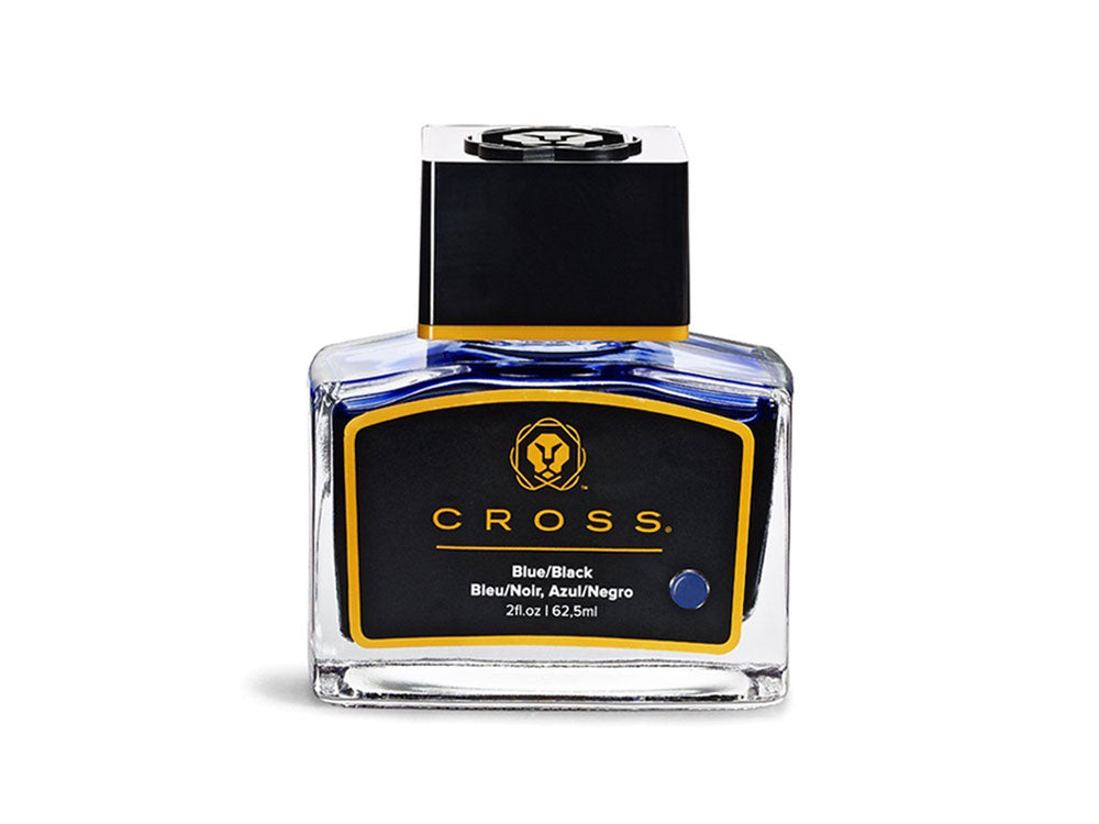 Tintero Cross Accesorios, 62.5 ml., Azul/Negro, Cristal, 8945S-3