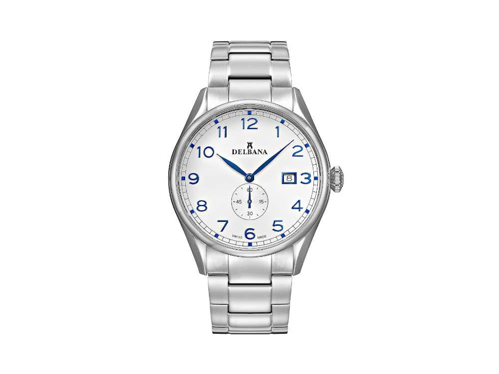 Reloj de Cuarzo Delbana Classic Fiorentino, Plata, 42 mm, 41701.682.6.062