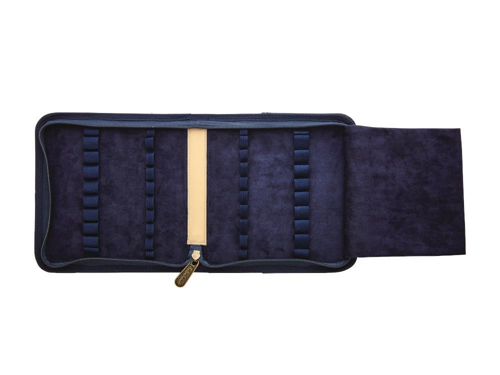 Estuche Esterbrook 20 PC Zipper - Navy, Azul, EZPC20-NY