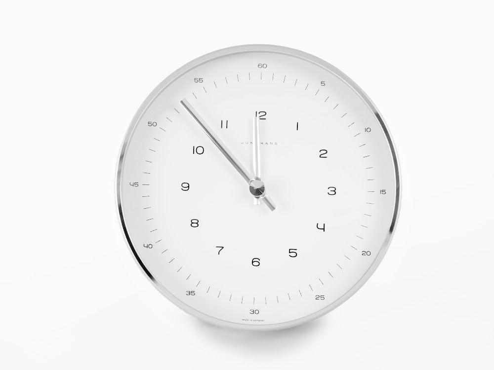 Max bill wall clock on sale rc