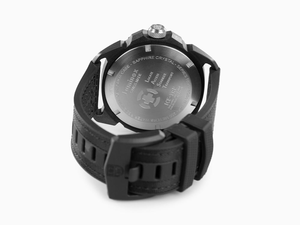 Reloj de Cuarzo Luminox Land Ice-Sar Arctic 1050 Series, Negro, XL.1052