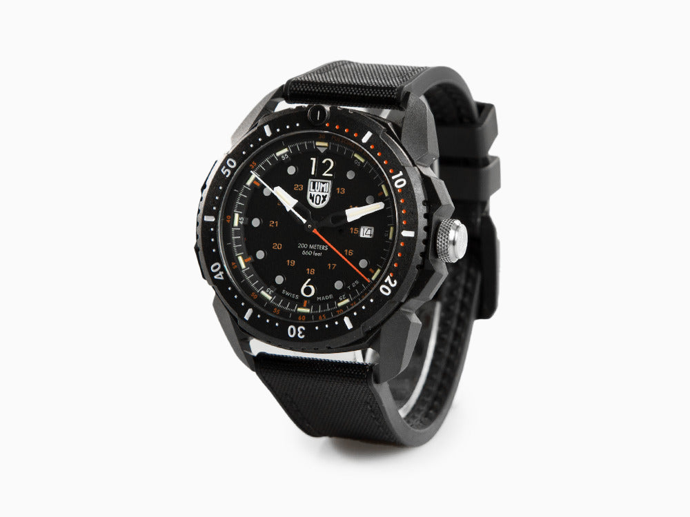 Reloj de Cuarzo Luminox Land Ice-Sar Arctic 1050 Series, Negro, XL.1052