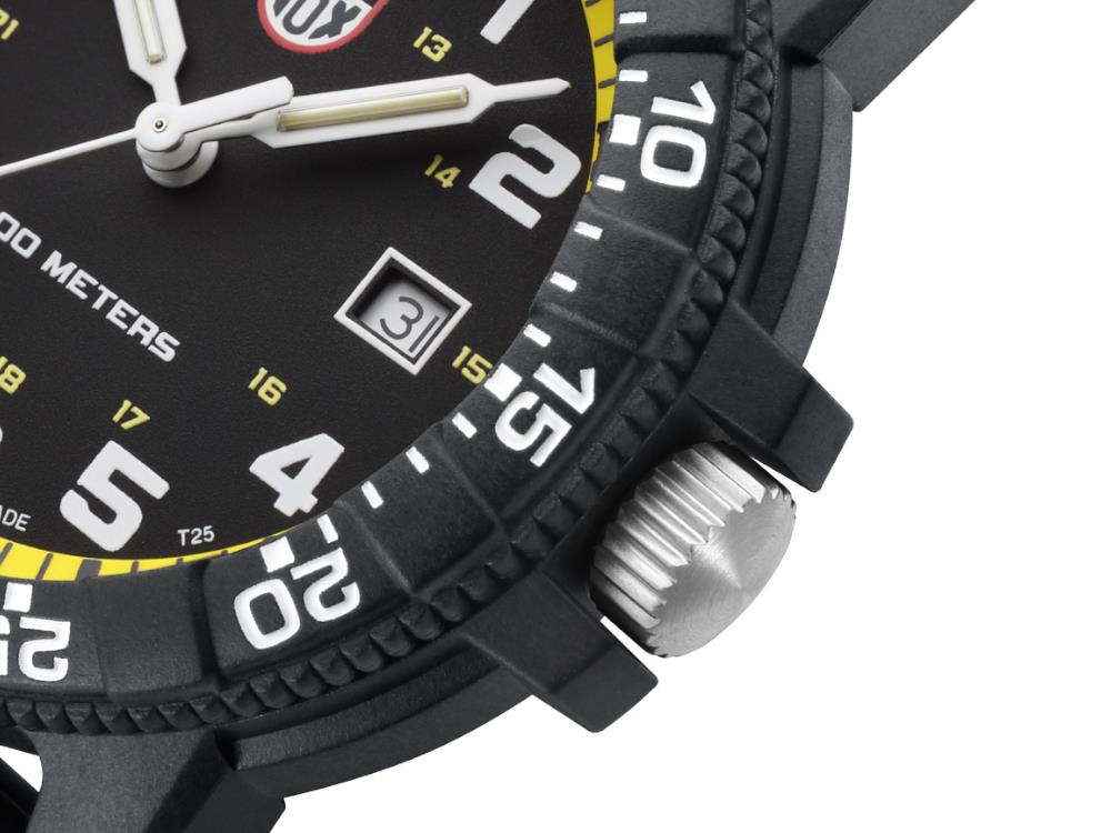 Reloj de Cuarzo Luminox Sea Turtle, Amarillo, CARBONOX™, 44 mm, 10 atm, XS.0325