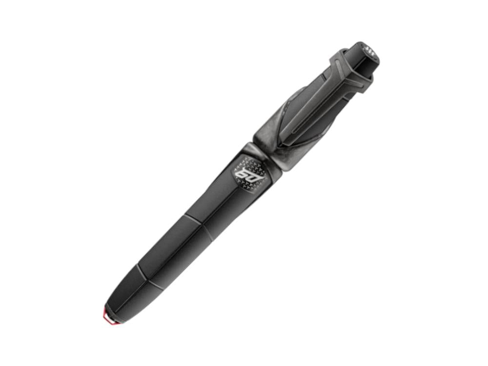 Pluma Montegrappa Automobili Lamborghini 60°Nero Noctis, LE, ISLAN-UC