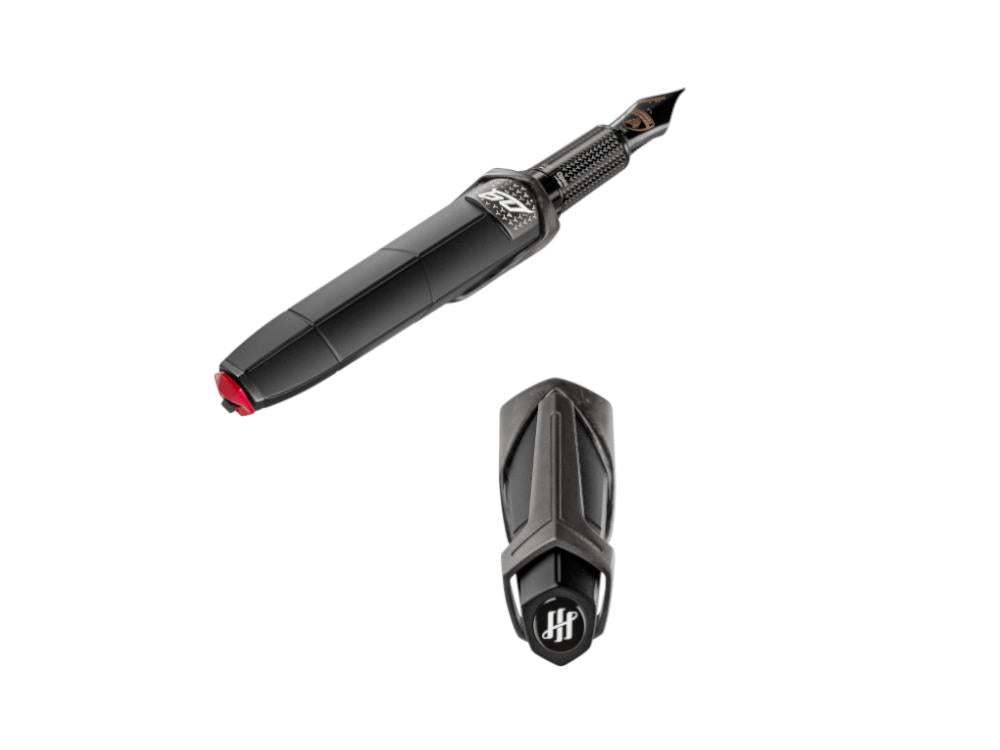 Pluma Montegrappa Automobili Lamborghini 60°Nero Noctis, LE, ISLAN-UC