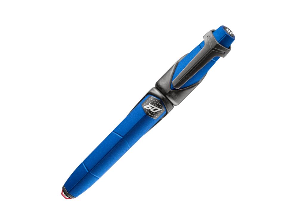 Roller Montegrappa Automobili Lamborghini 60°Blue Aegeus, LE, ISLANRUB