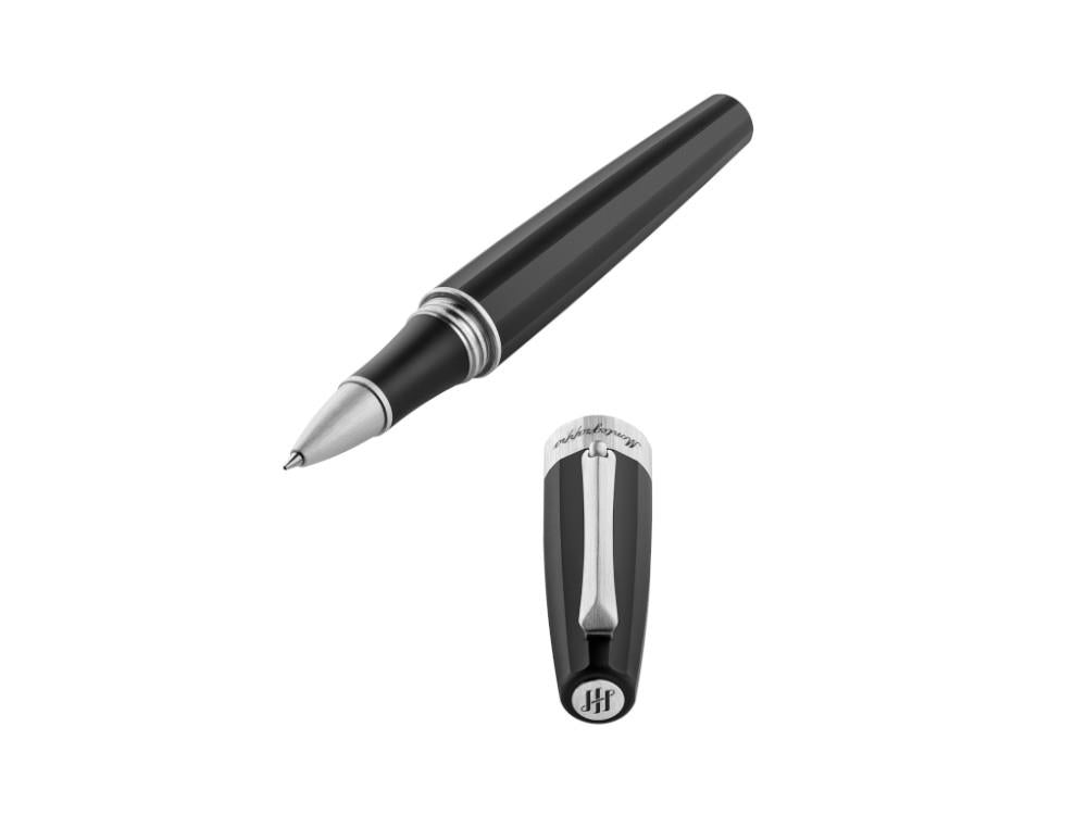 Roller Montegrappa Magnifica, Resina Negra, ISNGRRAC