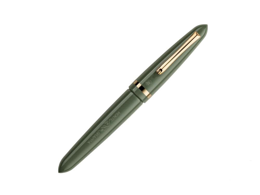 Estilográfica Montegrappa Venetia Lagoon, Verde, Oro 14k, ISVEN-4G-2