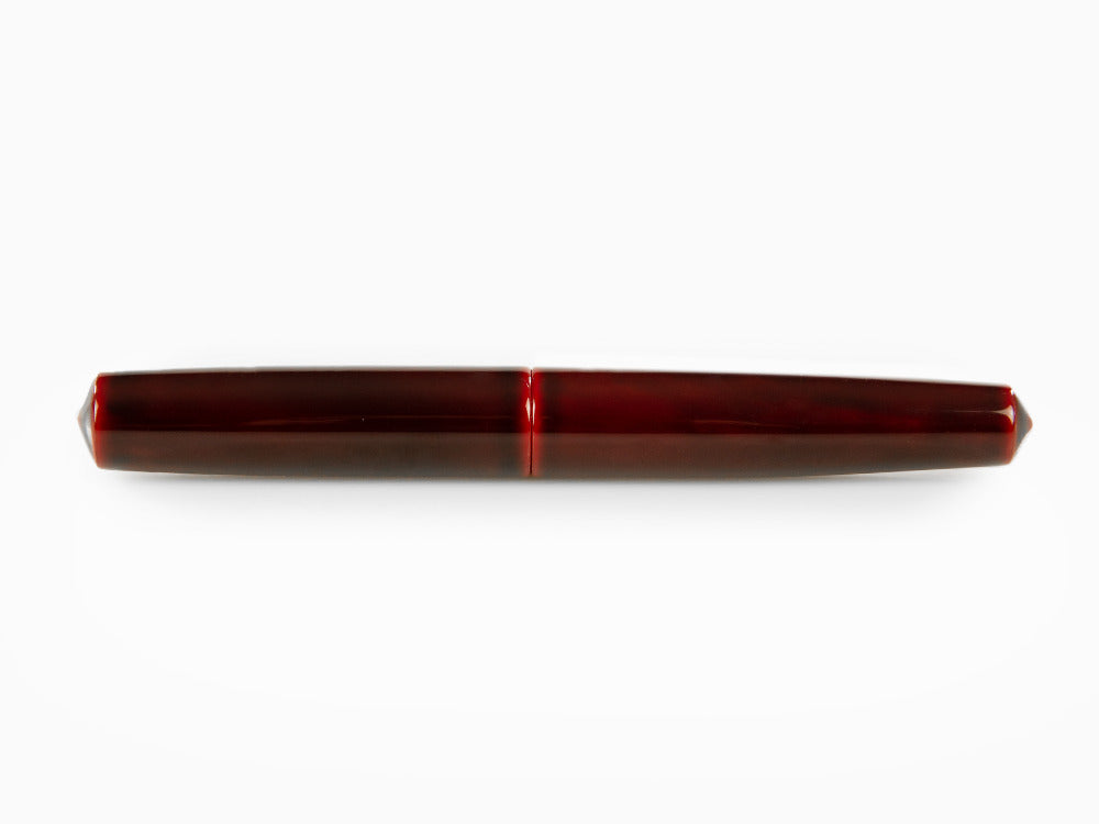 Pluma Estilográfica Nakaya Cigar Piccolo Aka-Tamenuri, Plumín Elástico