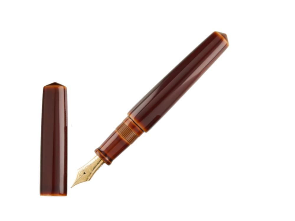 Pluma Estilográfica Nakaya Cigar Piccolo, Toki-Tamenuri, Plumín Elástico