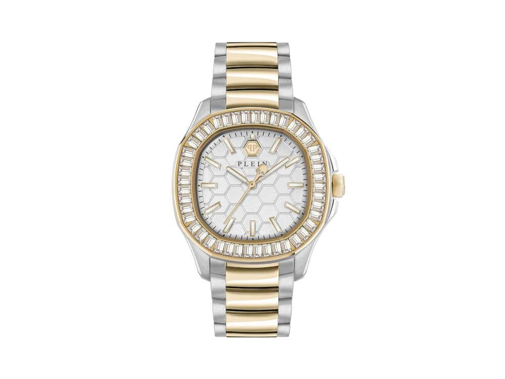 Reloj de Cuarzo Philipp Plein Plein Philipp Lady, Oro, Blanco, 38mm, PWTAA0523