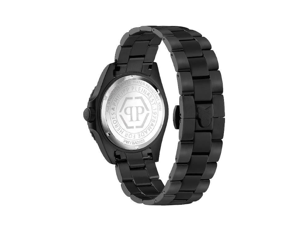 Reloj de Cuarzo Philipp Plein GMT-I Challenger, PVD, Negro, 44 mm, PWYBA0923