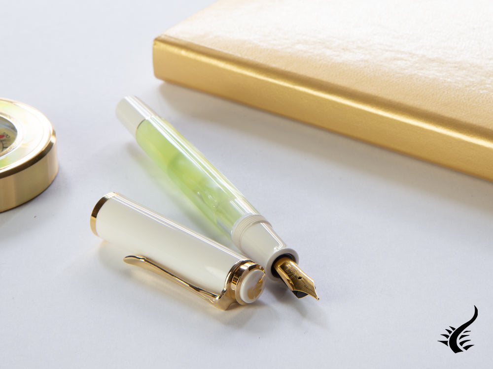 Pelikan Classic estilográfica M200 mármol verde