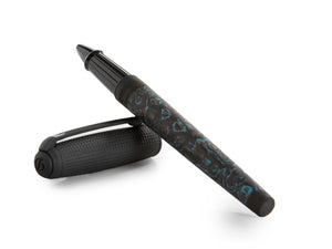 Roller S.T. Dupont Line D Glacial Cave, Fibra de carbono, Azul, PVD, 412396L