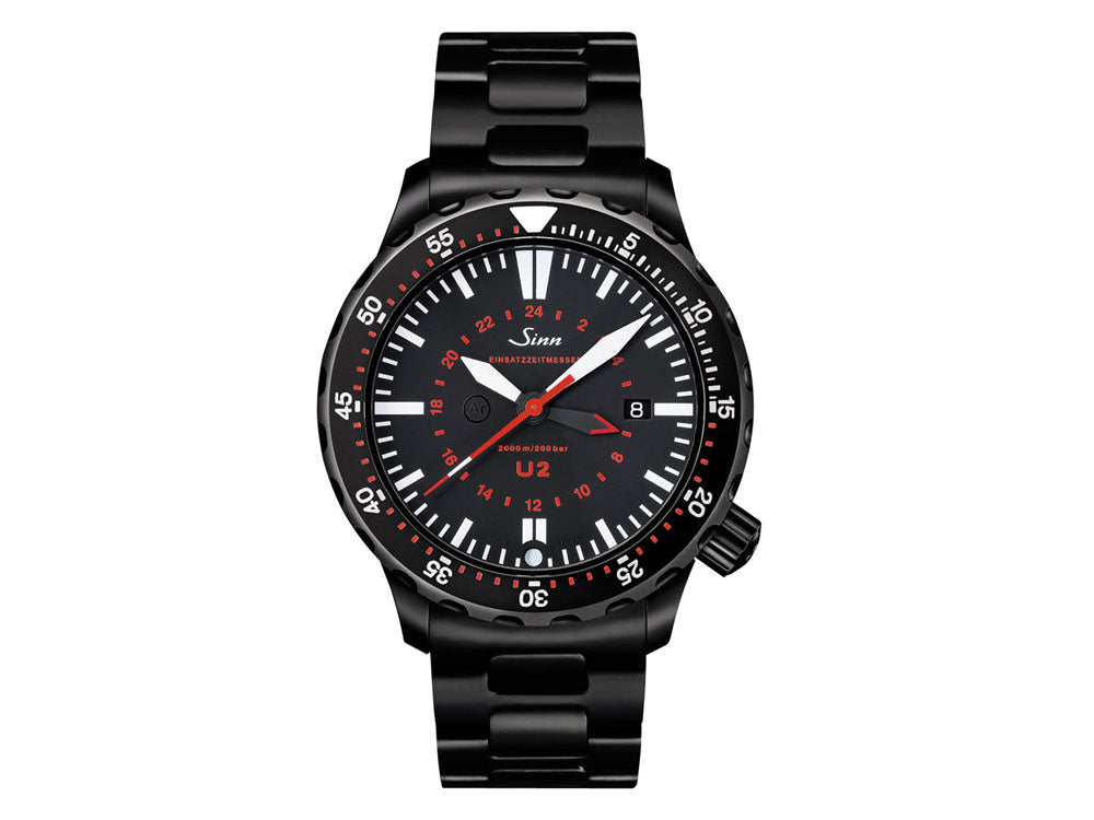 Reloj Diver Sinn U2 S, ETA 2893-2, 44mm, Sistema antivaho, 1020.020 MB74