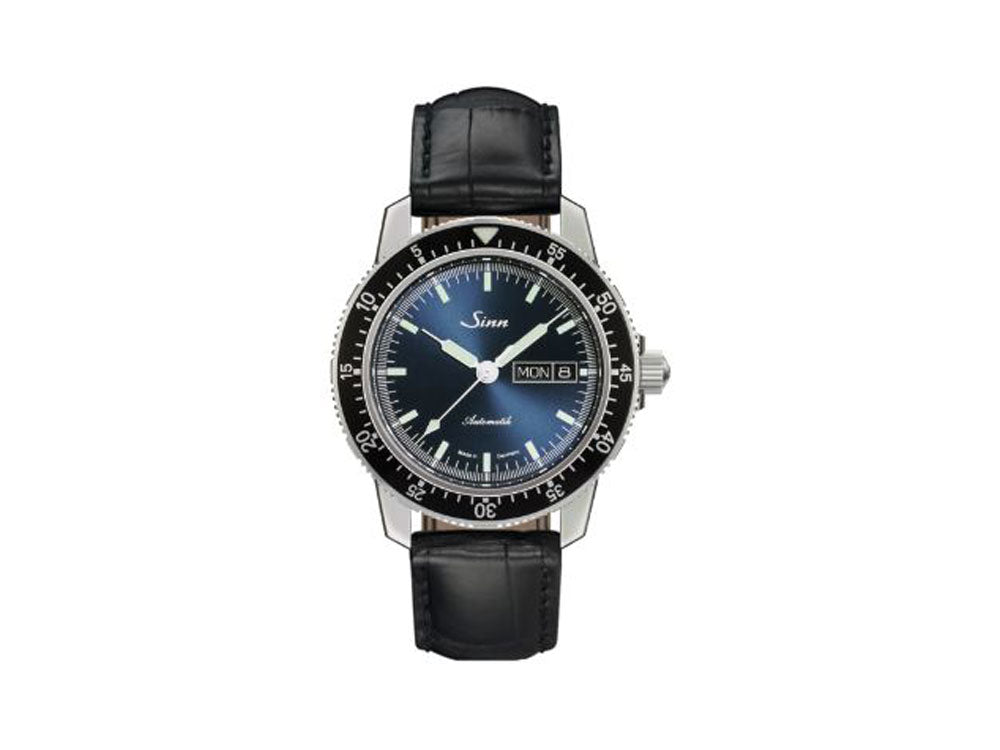 Reloj Automático Sinn 104 St Sa I B, 41mm, Correa de Aligátor, 104.013 LB12