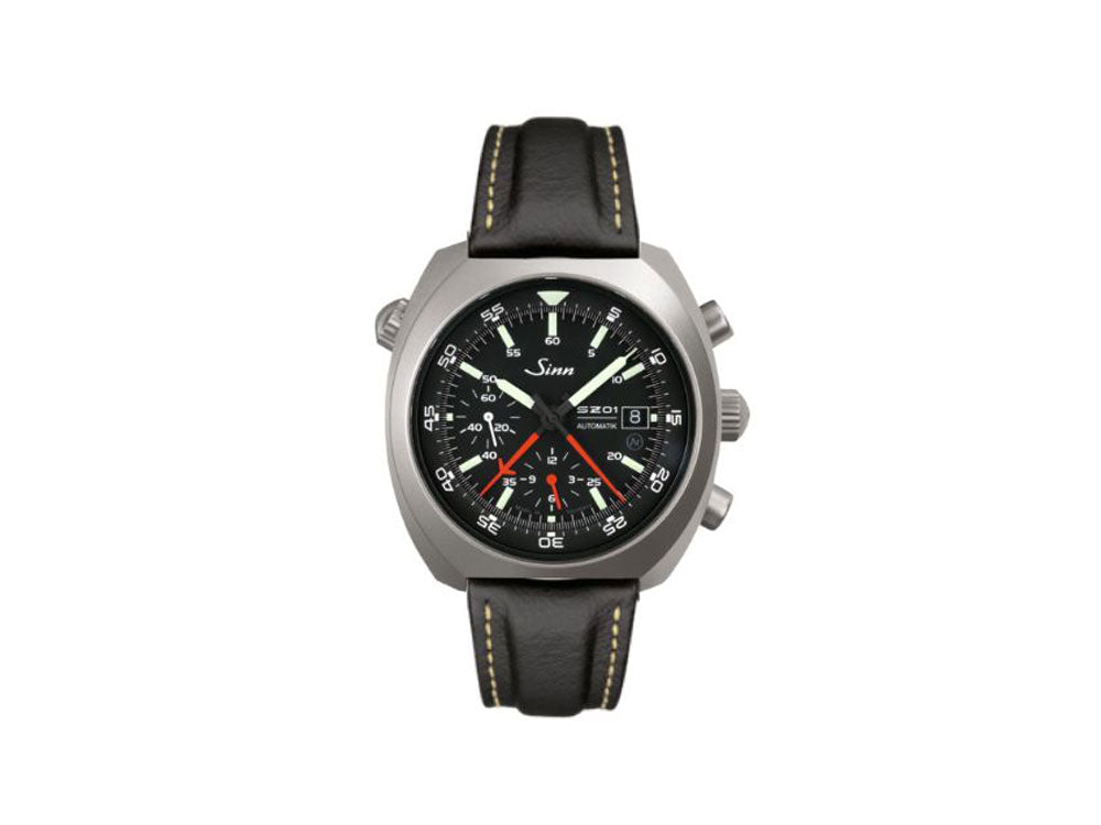 Reloj Automático Sinn 140 St, SINN SZ01, 44 mm, Cronógrafo, Piel, 140.020 LB38