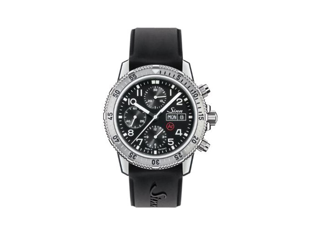 Reloj Automático Sinn 206 St Ar, Valjoux 7750, Negro, 43 mm, 206.010 SI43