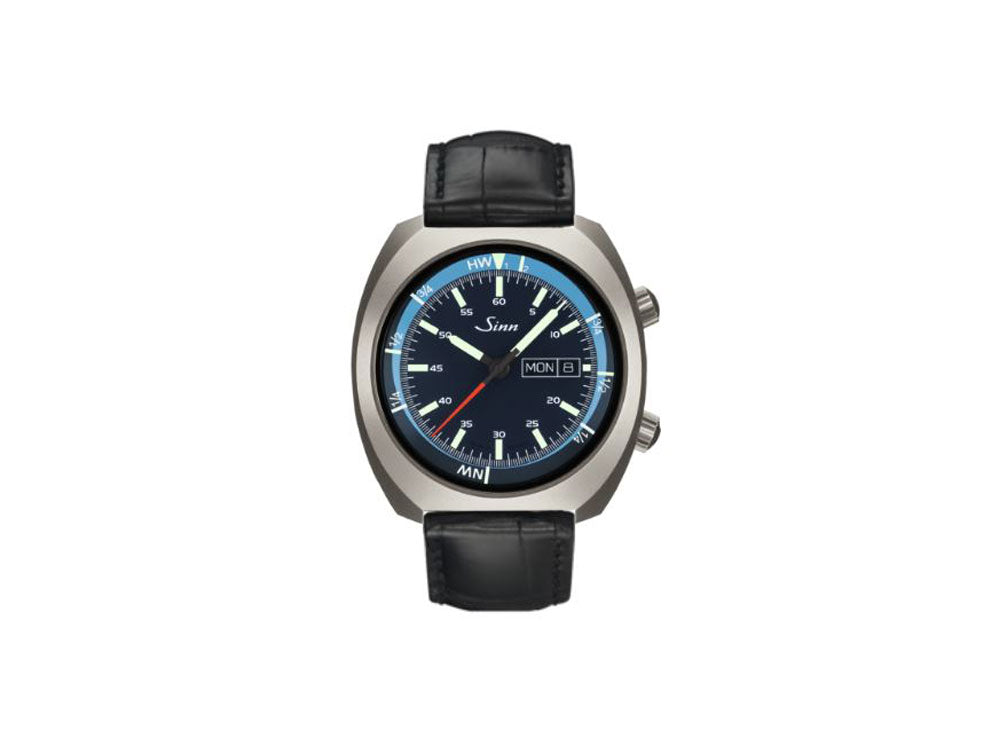 Reloj Automático Sinn 240 St GZ, SW 220-1, Acero inoxidable, Azul, 240.011 LB15