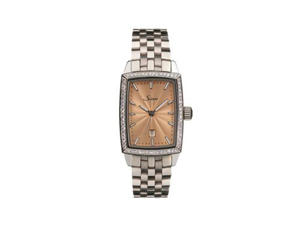 Reloj Automático Sinn 243 TW66 WG K, ETA 2671, Diamantes, Titanio, 243.052 MB88