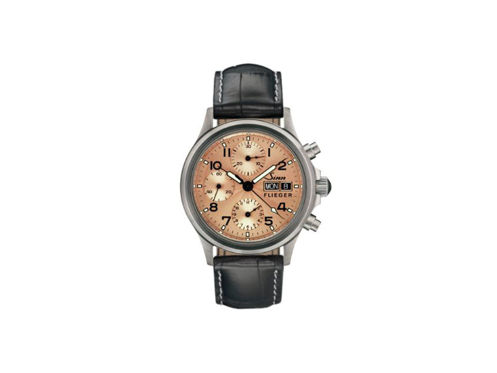 Reloj Automático Sinn 356 Sa PILOT II, Cronógrafo, 38,5mm, Marrón, 356.072 LB1