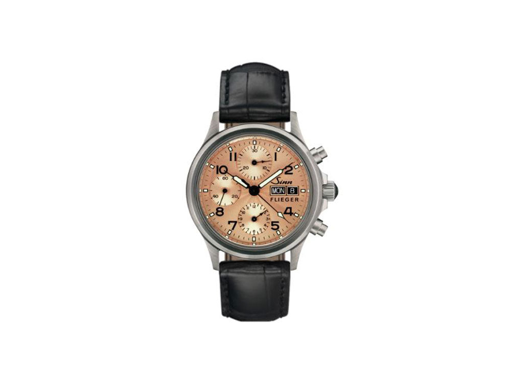 Reloj Automático Sinn 356 Sa PILOT II, Cronógrafo, 38,5mm, Marrón, 356.072 LB12