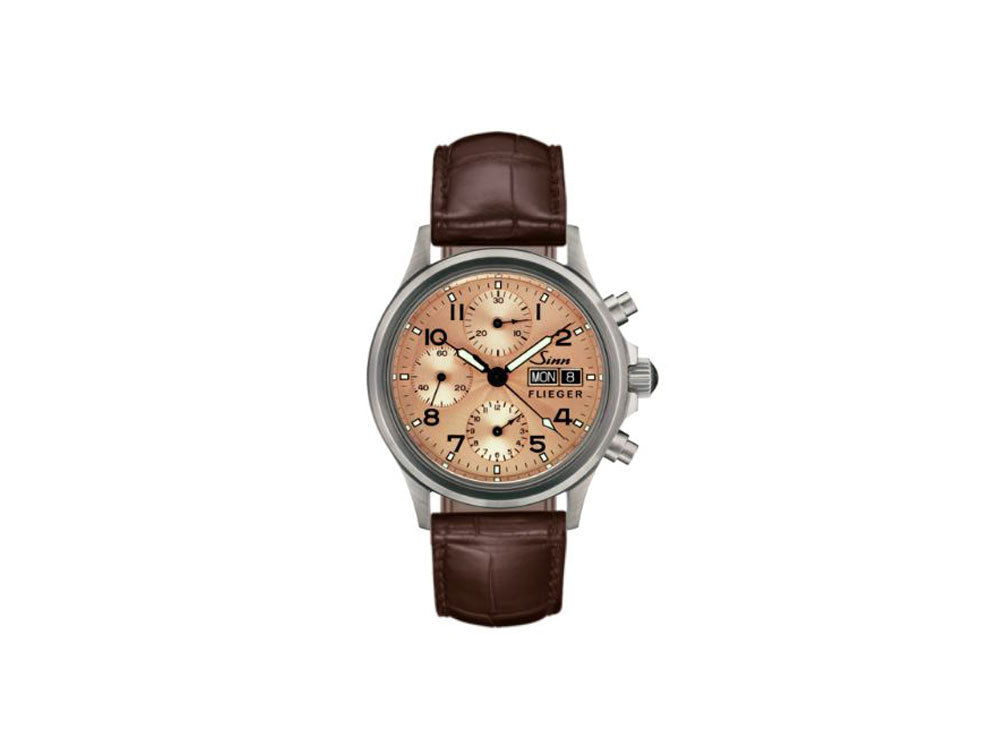 Reloj Automático Sinn 356 Sa PILOT II, Cronógrafo, 38,5mm, Marrón, 356.072 LB13