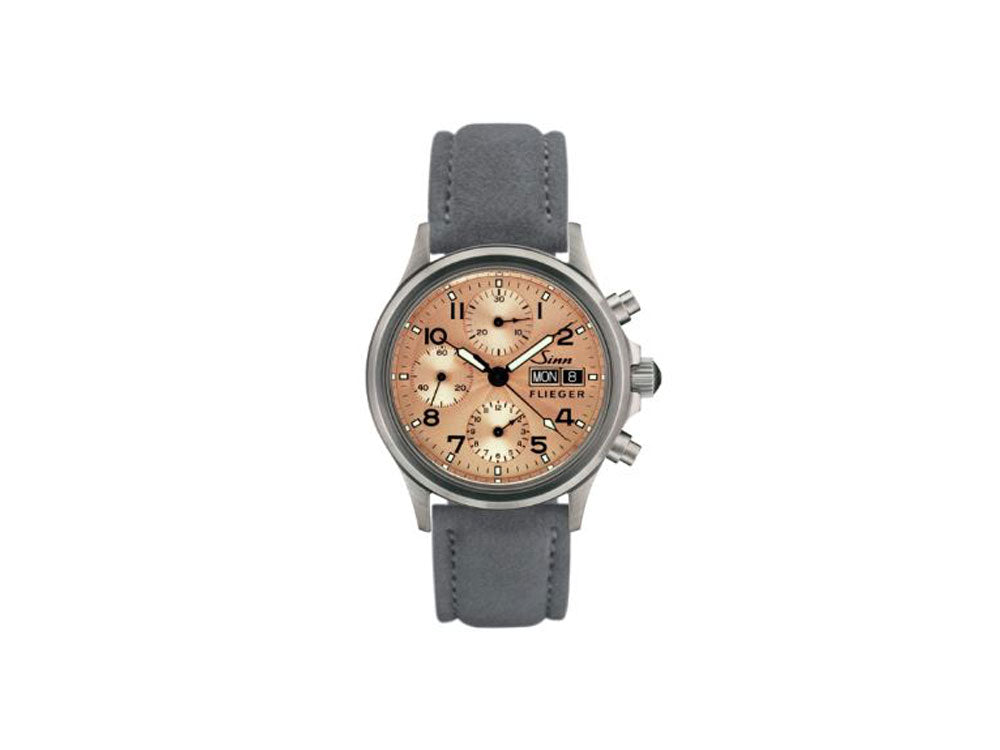 Reloj Automático Sinn 356 Sa PILOT II, Cronógrafo, 38,5mm, Marrón, 356.072 LB162