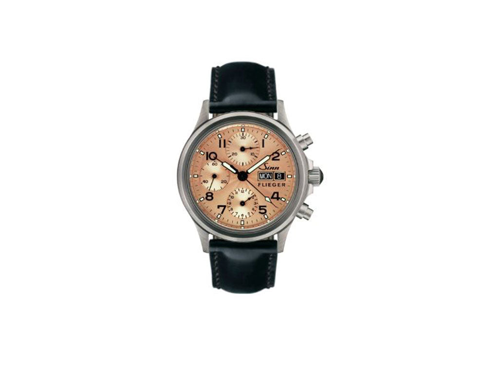 Reloj Automático Sinn 356 Sa PILOT II, Cronógrafo, 38,5mm, Marrón, 356.072 LB18