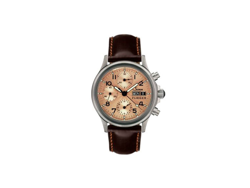 Reloj Automático Sinn 356 Sa PILOT II, Cronógrafo, 38,5mm, Marrón, 356.072 LB19