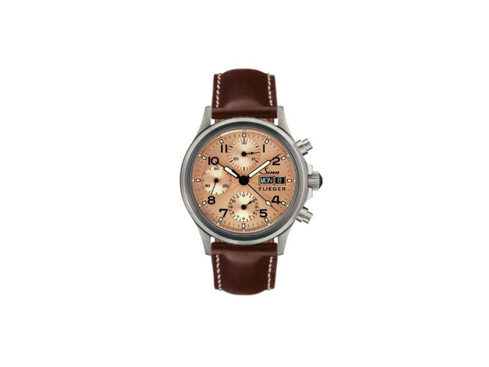 Reloj Automático Sinn 356 Sa PILOT II, Cronógrafo, 38,5mm, Marrón, 356.072 LB21