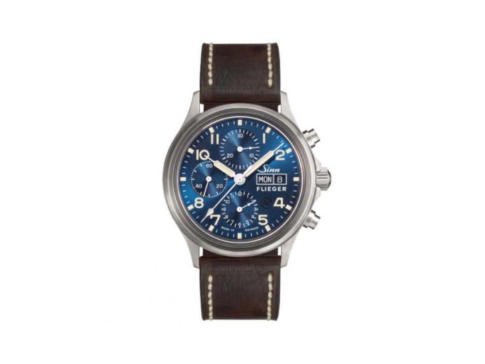 Reloj Automático Sinn 358 Sa Pilot BE, SW 500, Cronógrafo, 42 mm, 358.064 LB127