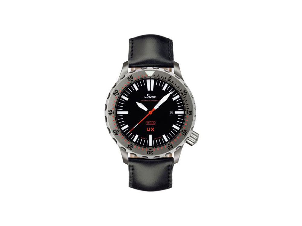 Reloj de Cuarzo Sinn UX Diving, ETA 955.652, 44mm, Negro, 403.030 LB34