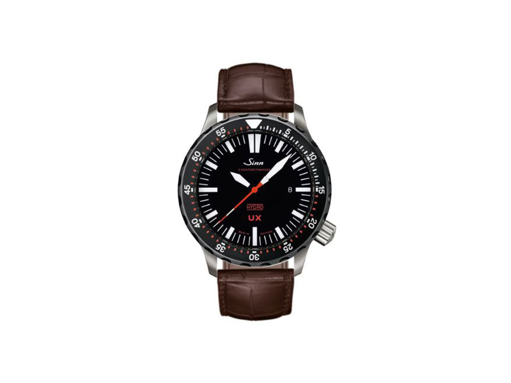 Reloj de Cuarzo Sinn UX SDR, ETA 955.652, 44mm, 500 atm, Negro, 403.050 LB16